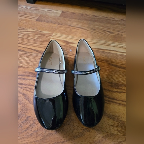 The Children's Place Other - The Children's Place Glossy Black Dress Shoes
